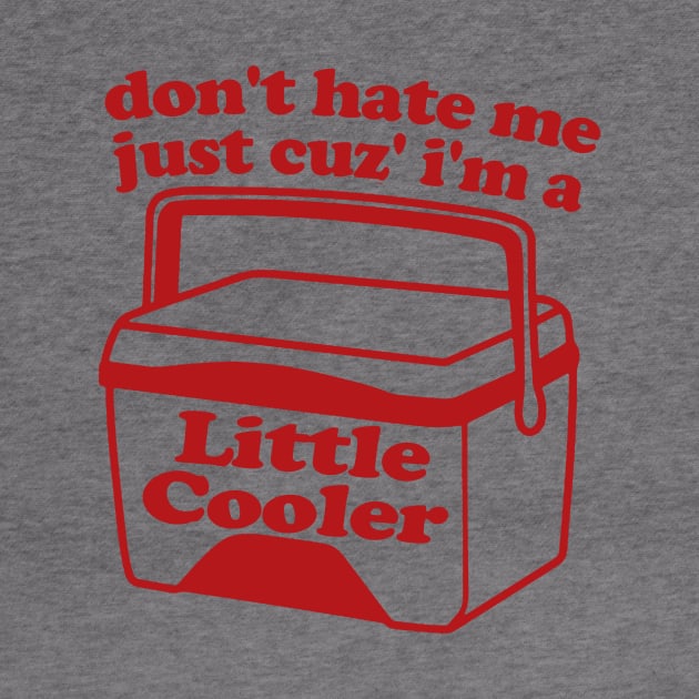 Don't Hate Me Just Cuz' I'm a Little Cooler T-Shirt Tee Gift Funny Trendy Retro Ice Cold Shirts by Hamza Froug